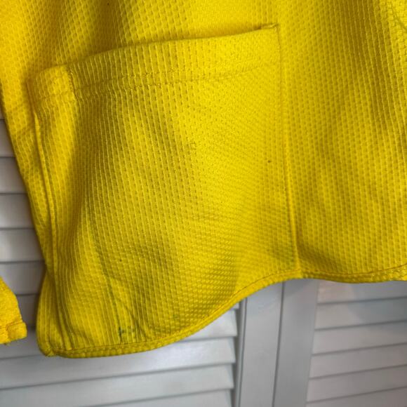 2 XL uni-sex Wal-Mart Proud Associate Yellow Full Zip Vests pre-owned - Picture 3 of 7